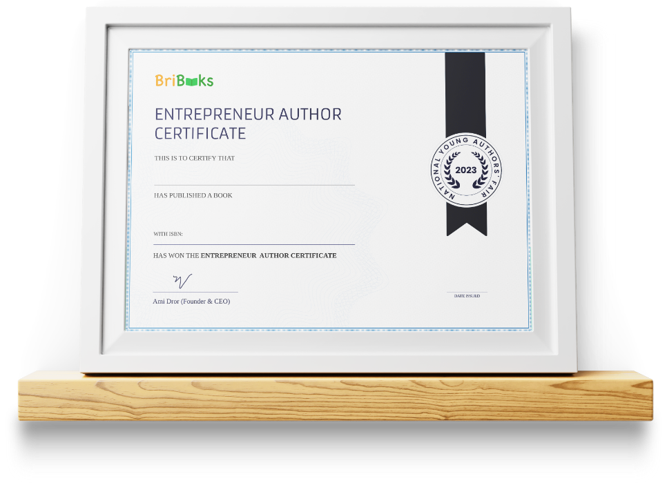 Entrepreneur Author Certificate